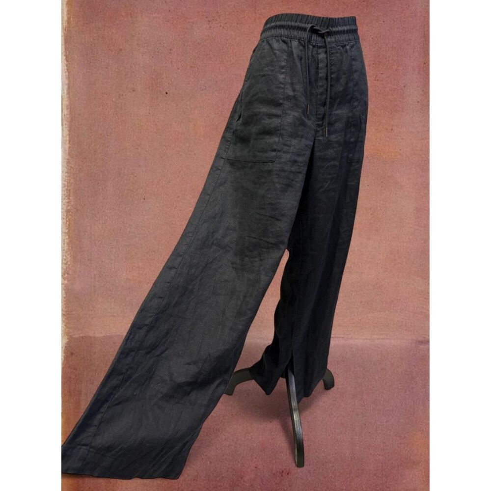 Minimalist Athleta Linen Summer Natural Fibers Lightweight Travel Pants